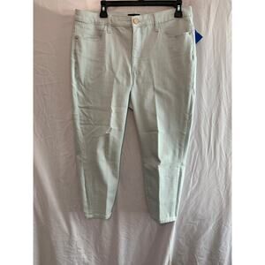 Talbot's Size 12P Jeans Jegging Crop Light Blue